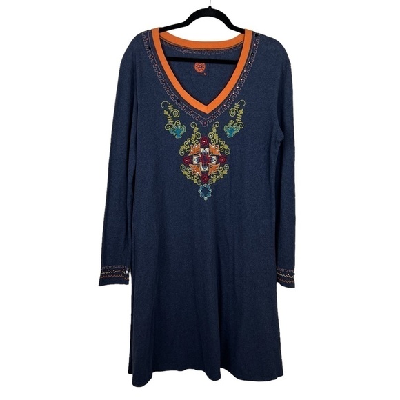 Double D Ranch Dresses & Skirts - Double D Ranch Beaded Embroidered Knit Dress